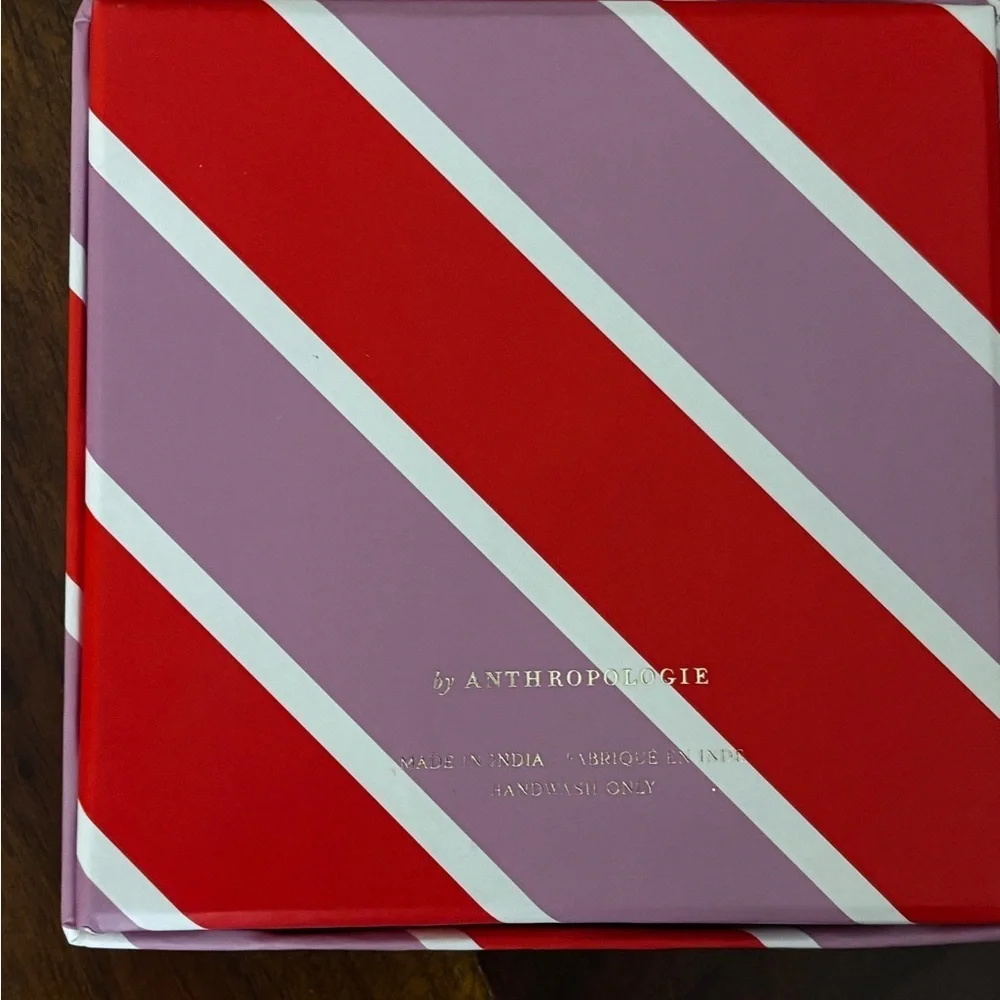 NEW Anthropologie Sweet as Sugar set of four holiday cocktail pics